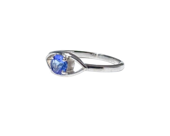 Tanzanite Eye Ring