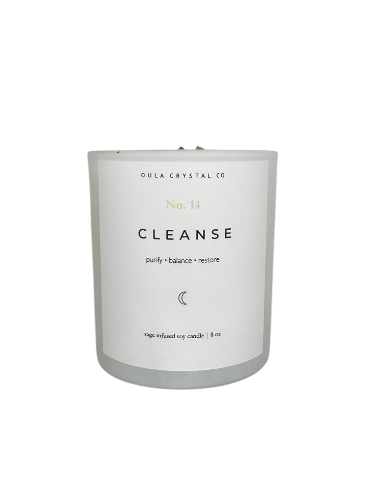 Cleanse Sage Infused Candle image 0