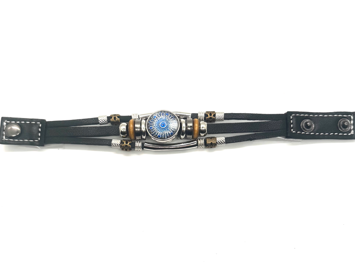 Trippy Eye Leather Band image 0