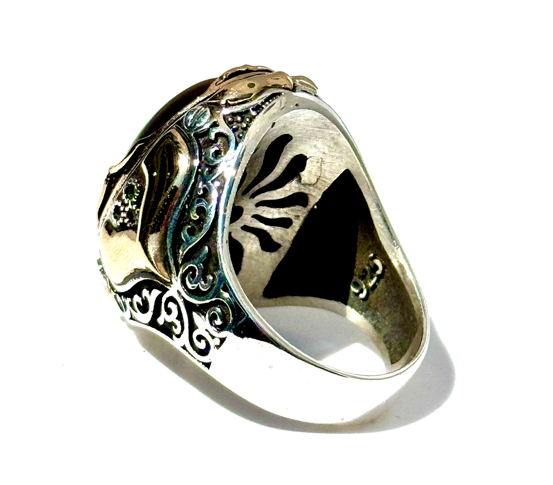 Tiger Eye Ring |Sterling Silver image 3